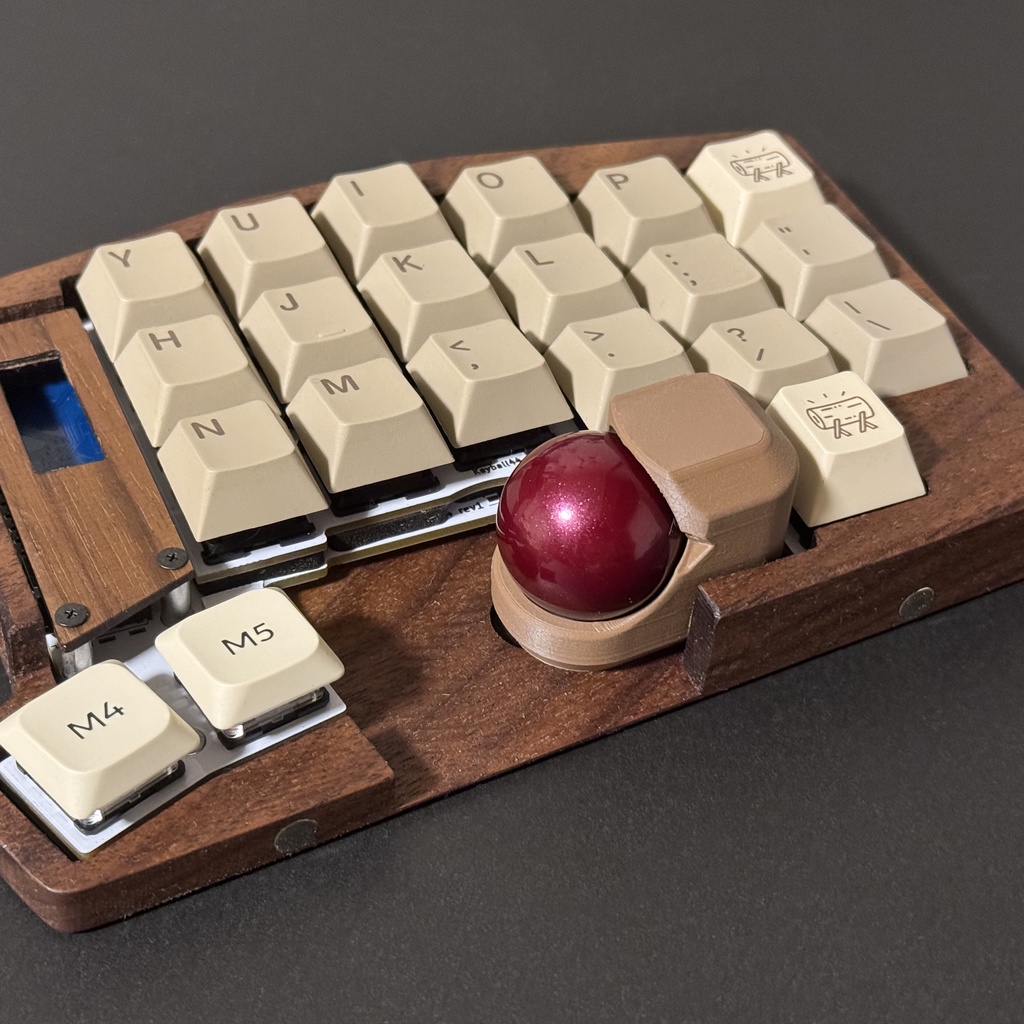 終売】Keyball 25mmトラックボール ベアリングケース - Kinoya - BOOTH