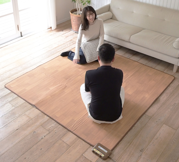 商品情報_フローリング調ホットカーペット（2畳） | 山善の商品情報