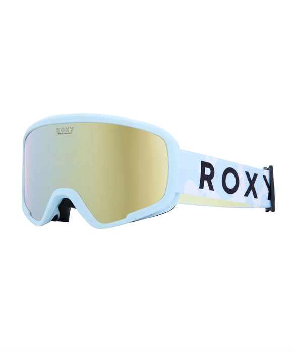 ROXY キッズ(5-8歳) MISSY スノーゴーグル 平面レンズ メッシュ