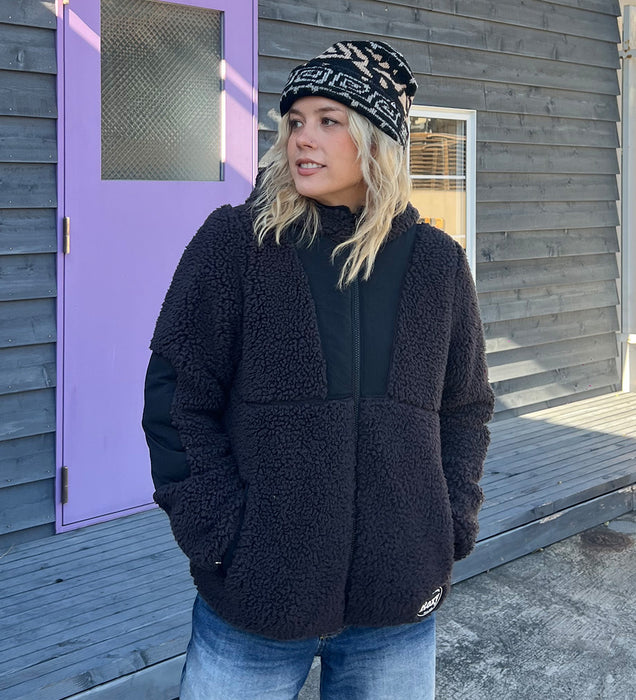 OUTLET】Roxy MOROCKIN CRUSH リバーシブルボアジャケット