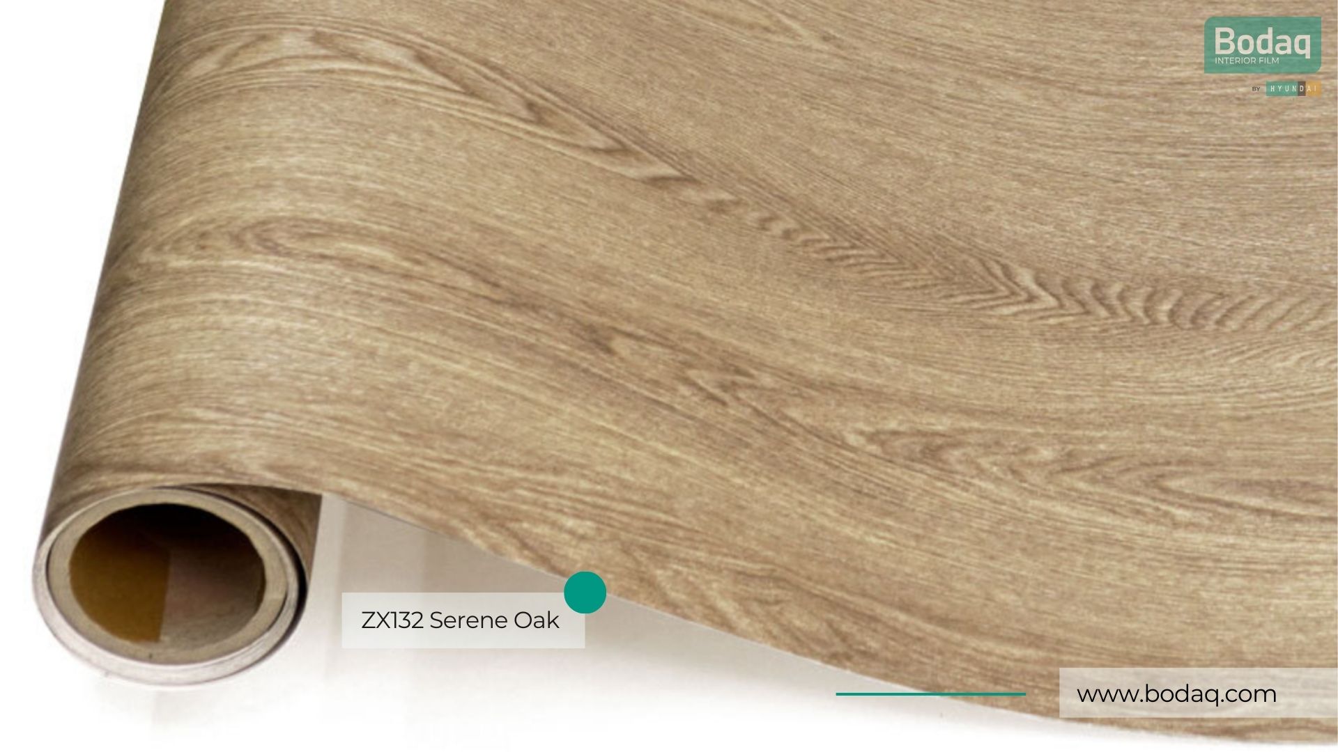 ZX132 Serene Oak Interior Film - Wood Collection