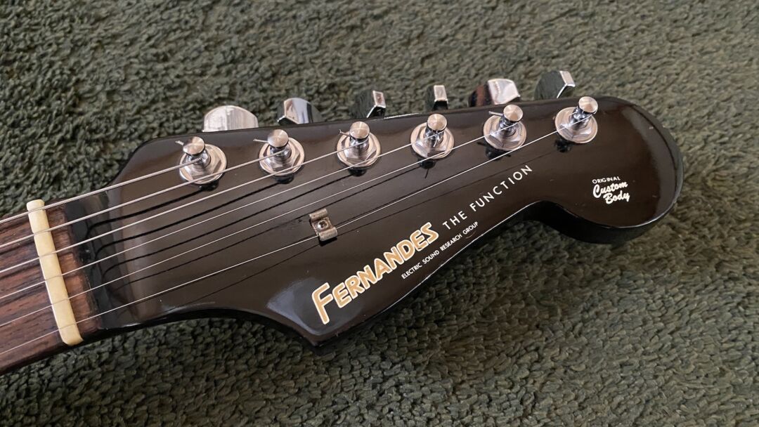 FernandesのストラトタイプSSH-40の紹介【1987年製？】