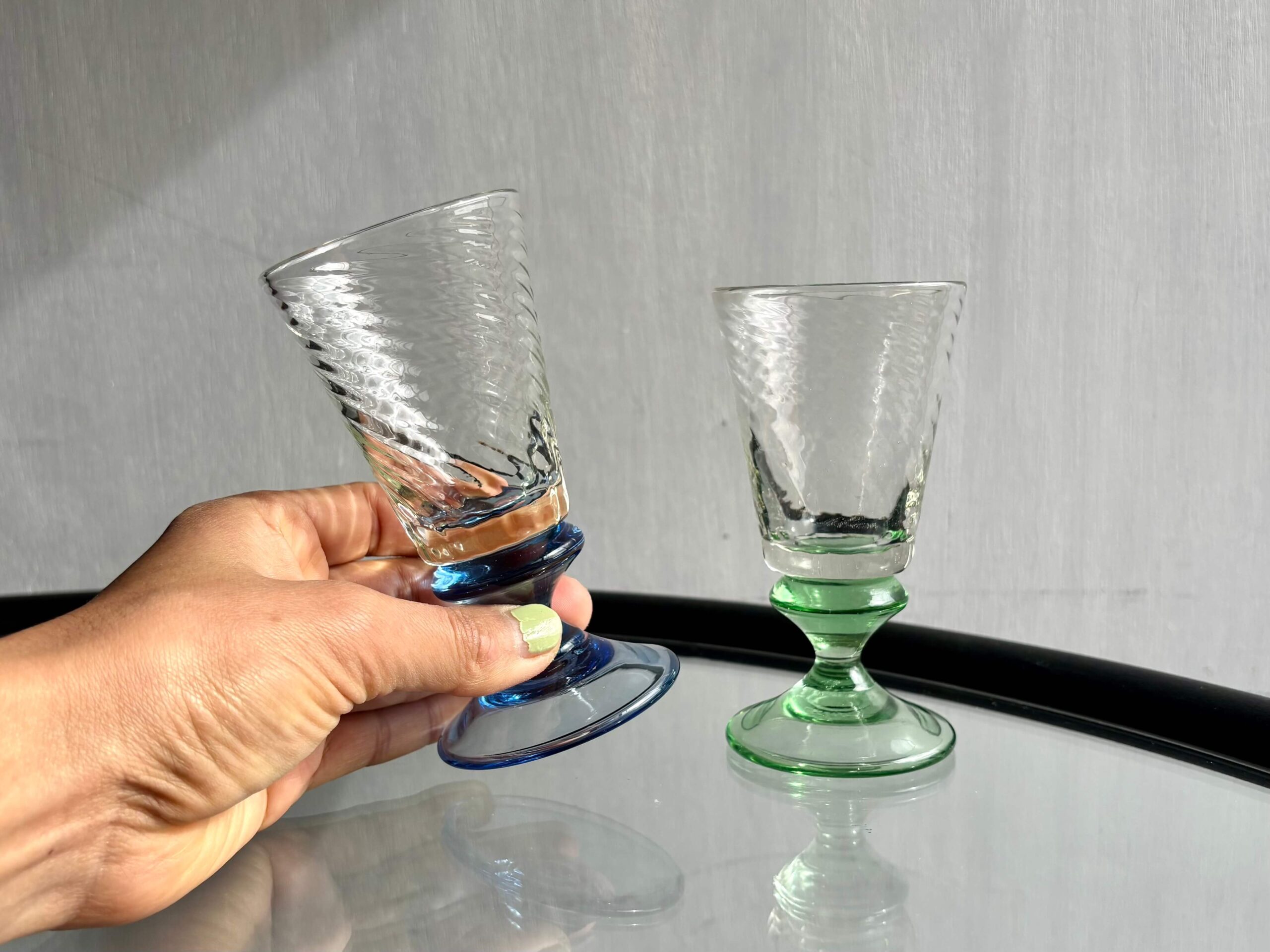 No.11236「ガラス製 ゴブレット 2客セット：舩木倭帆」 | ボルトナット