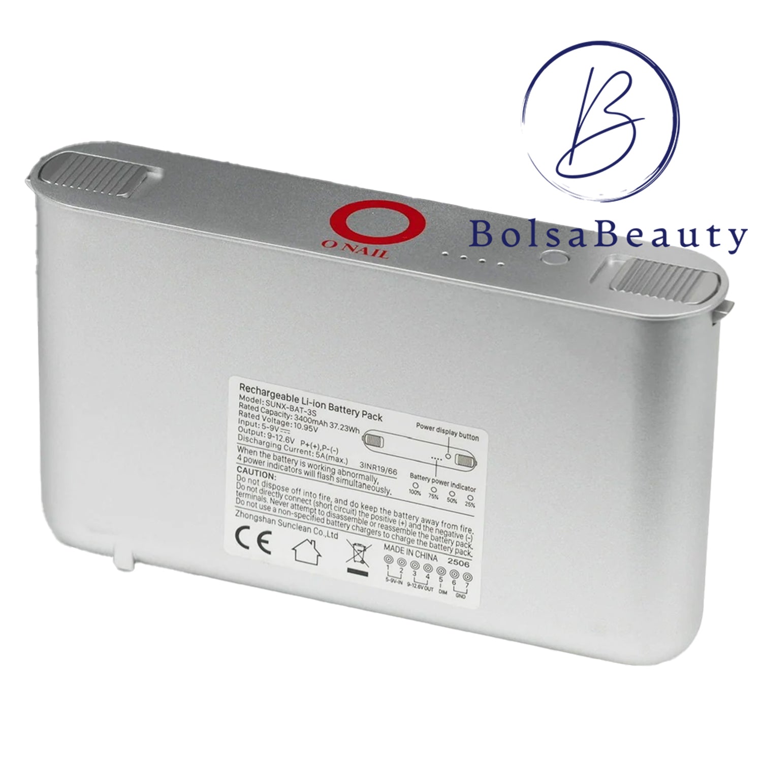 ONail - Battery for AI Technology Lamp (New 2025) – BolsaBeauty