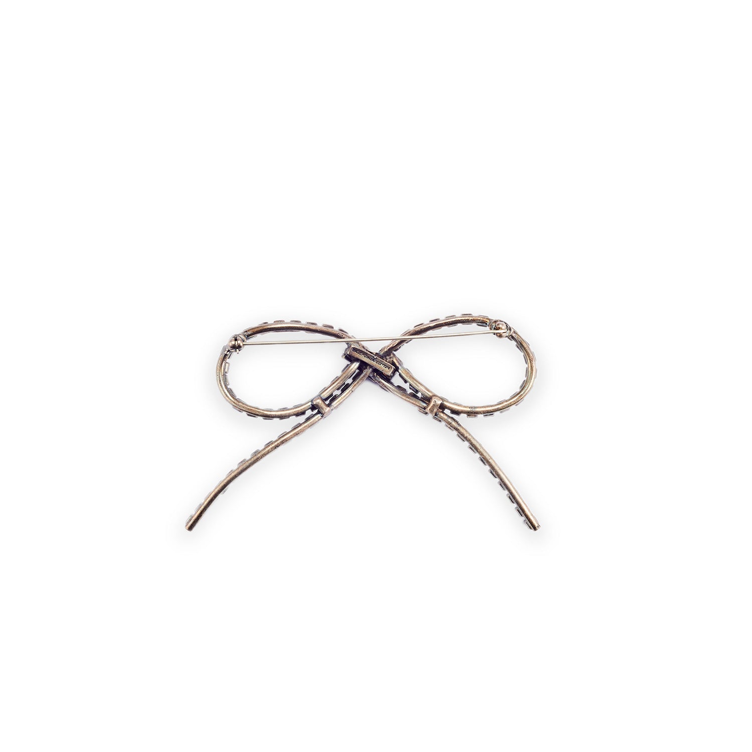 正規品・送料無料】BALENCIAGA / crystal ribbon brooch2 | BOLS・1987