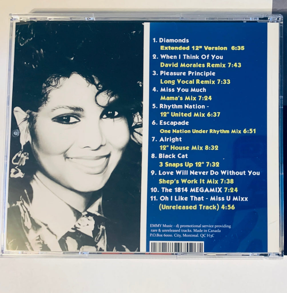 Janet Jackson 80's Lost Mixes CD – Borderline MUSIC