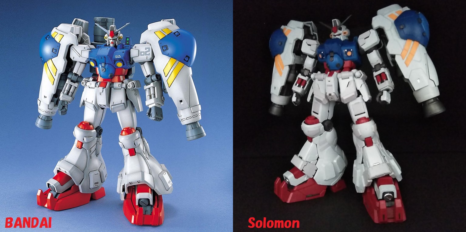 ソロモン Solomon 1/100 MG ガンダム試作2号機 サイサリス レビュー