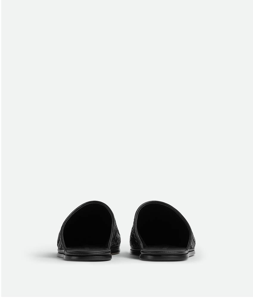 Bottega Veneta® Men's Sunday open-back Slipper in Black