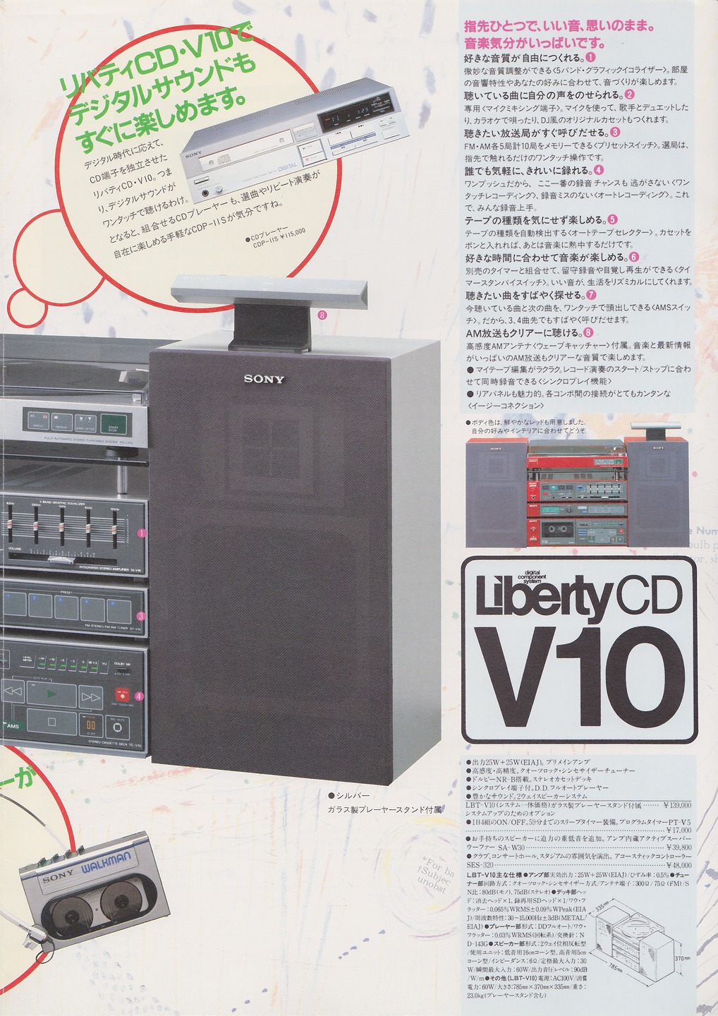 Liberty CD V10 1984年2月 | ソニー坊やと呼ばれた男