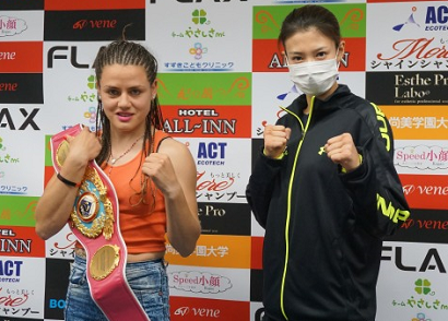 高野人母美178.5センチ、11日女子ダブル世界戦 | Boxing News