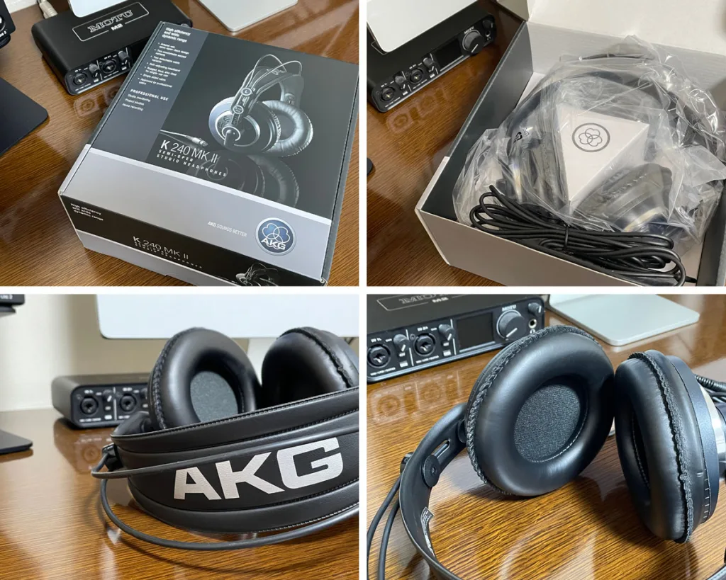 AKG K240 MK2 開封のみ 開封レビュー】定番モニターヘッドホン「AKG