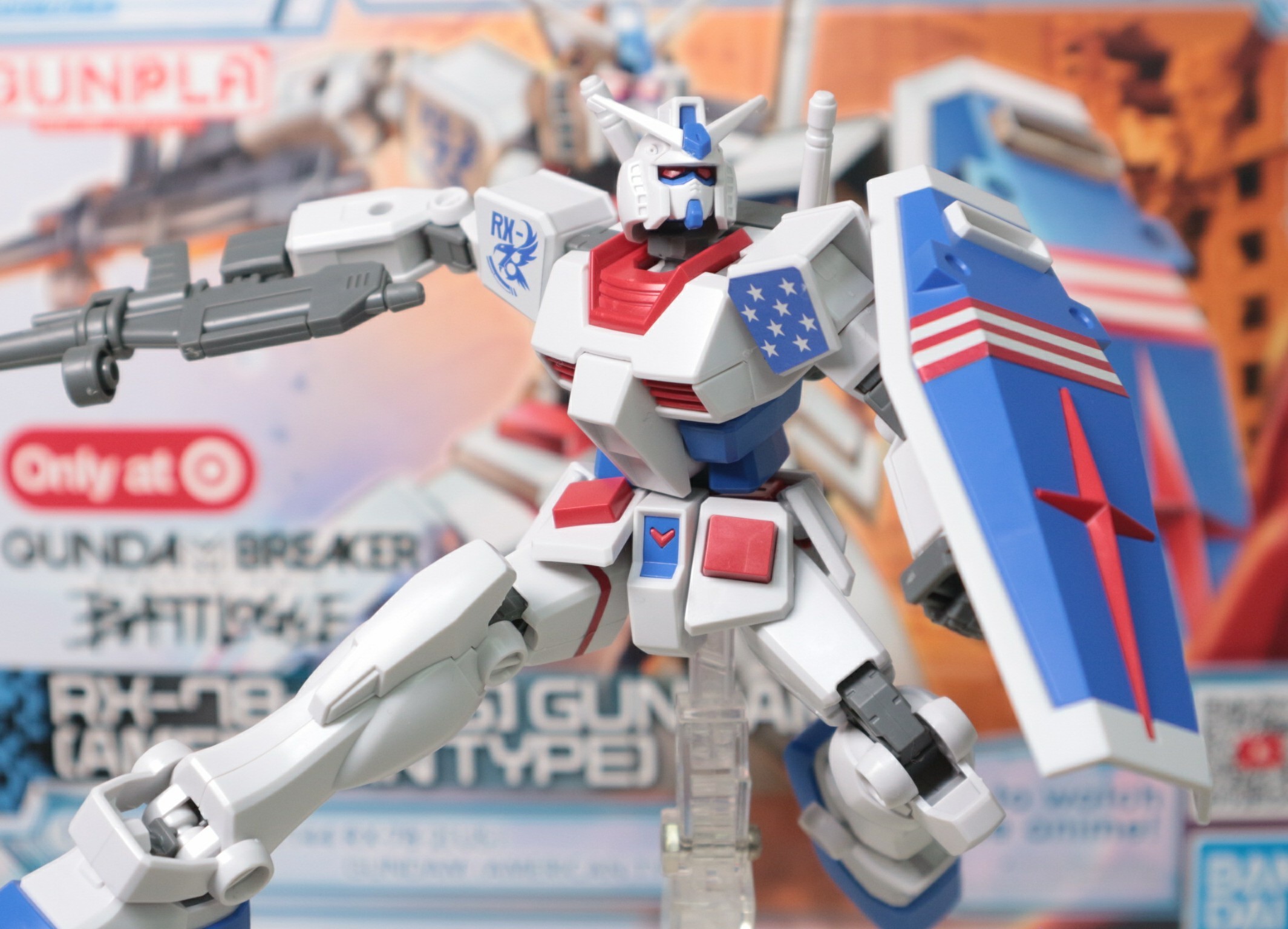 ENTRY GRADE RX-78-2[US] GUNDAM (AMERICAN TYPE)の素組のご紹介