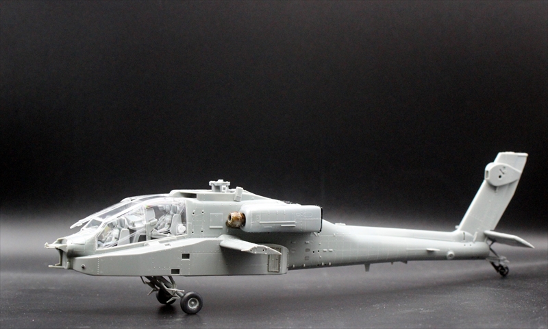 ハセガワ 1/48 陸上自衛隊 AH-64D アパッチ ロングボウ』製作11