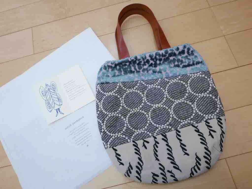 ミナペルホネンからノベルティbagが届く😆egg bagより好き