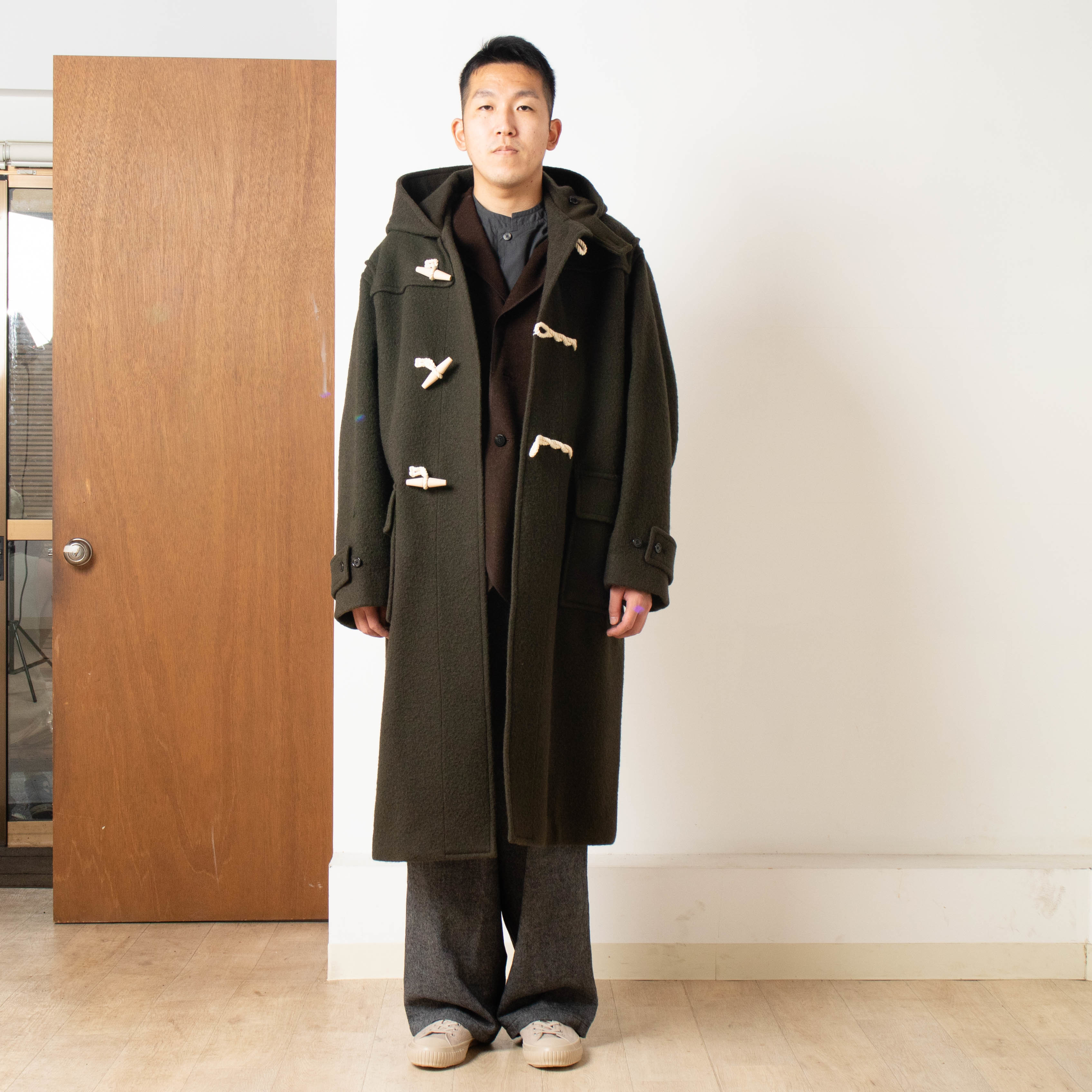 blurhms（ブラームス）/ Wool Melton Duffle Coat ご紹介 | WEEKENDER