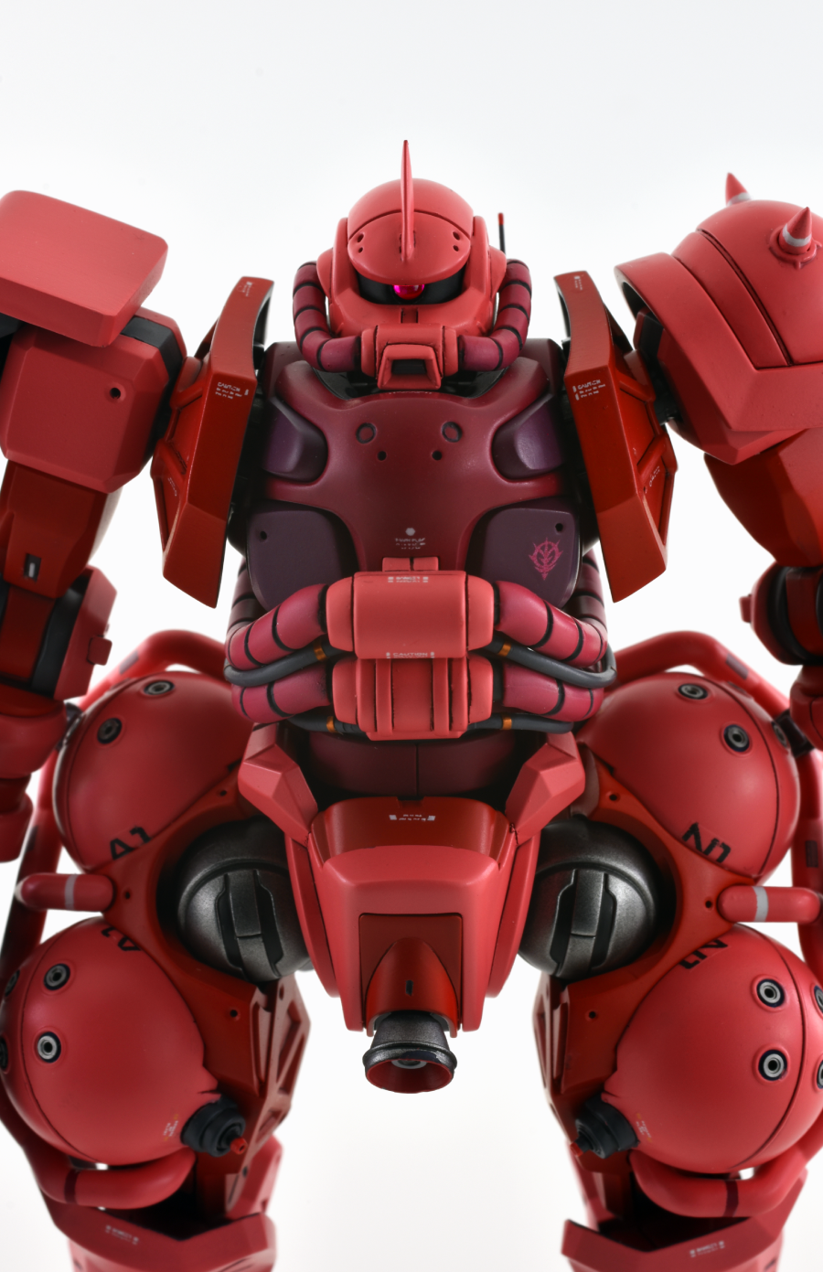 wata0130 HG シャア専用ザク(GQ)塗装済み完成 HG シャア専用ザク（GQ） レビュー | ガンダムブログはじめました