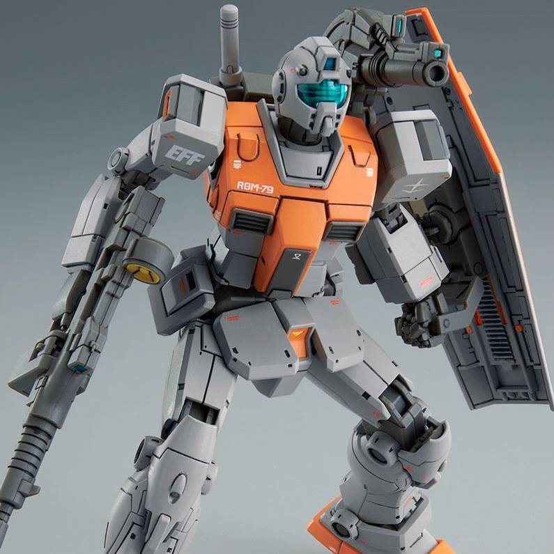 ジム(モロッコ戦線仕様)RGM-79 HG1/144 ガンプラ全塗装完成品 HG 1/144