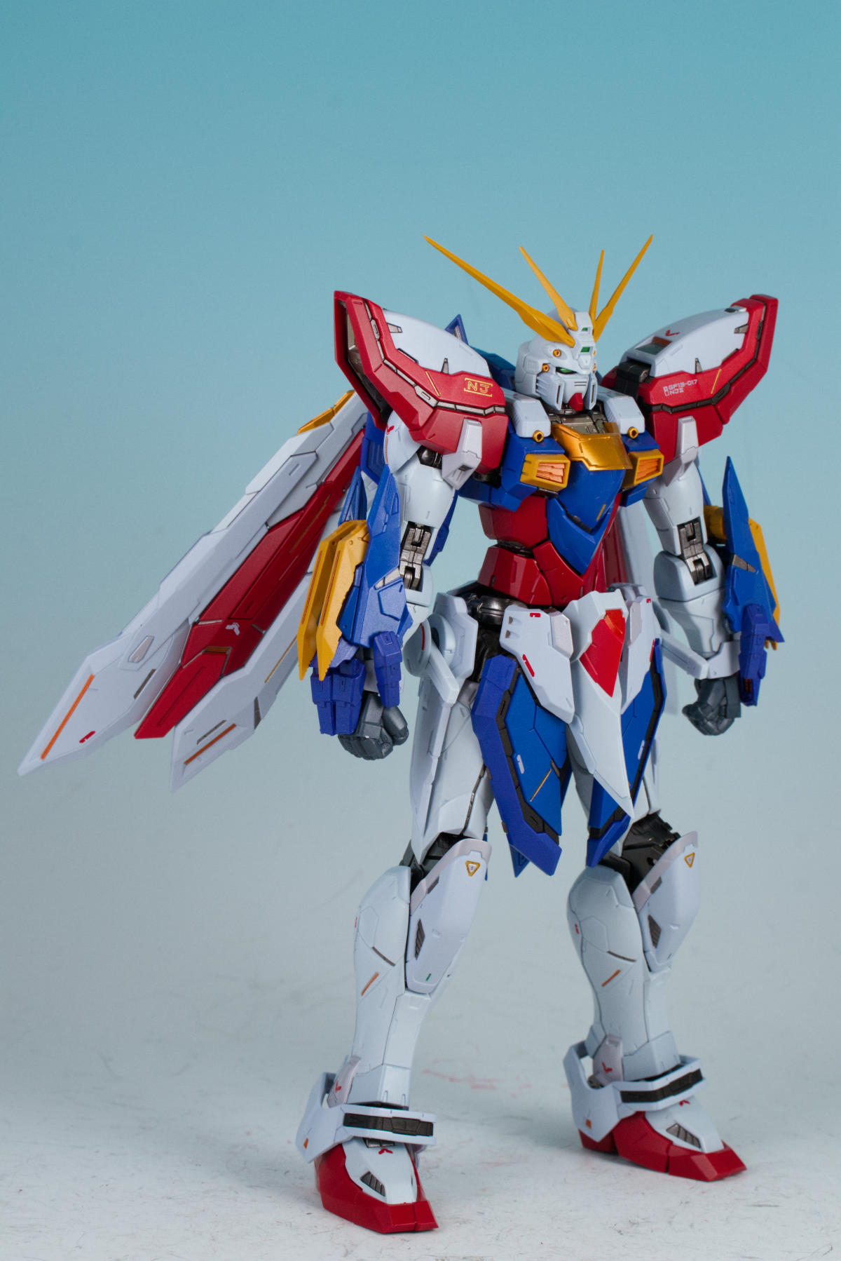 L BUILD ゴッドガンダム弐（セカンド）+30周年アクスタのセット L