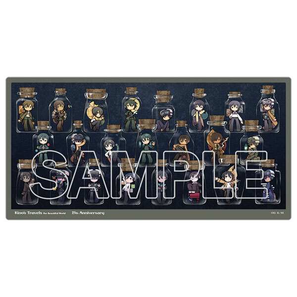 サプライ】「キノの旅 the Beautiful World」から25周年記念ラバー