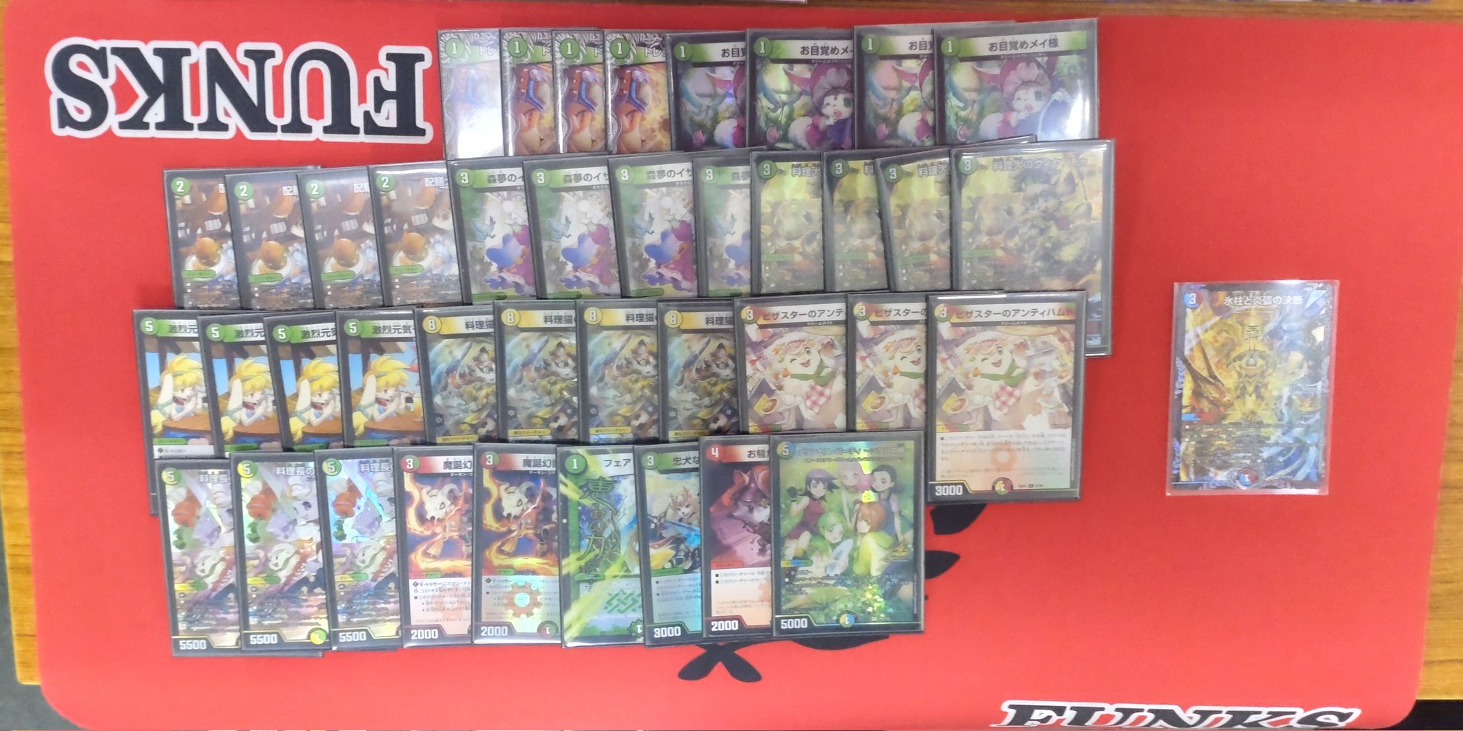 デュエマ オリジナルCS】「ファンクスCS(2025/8/17)」結果 緑単