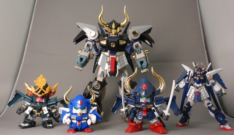 リアルタイプ武者ガンダムクロス/武者頑駄無摩亜屈（後編） | ロボNIN