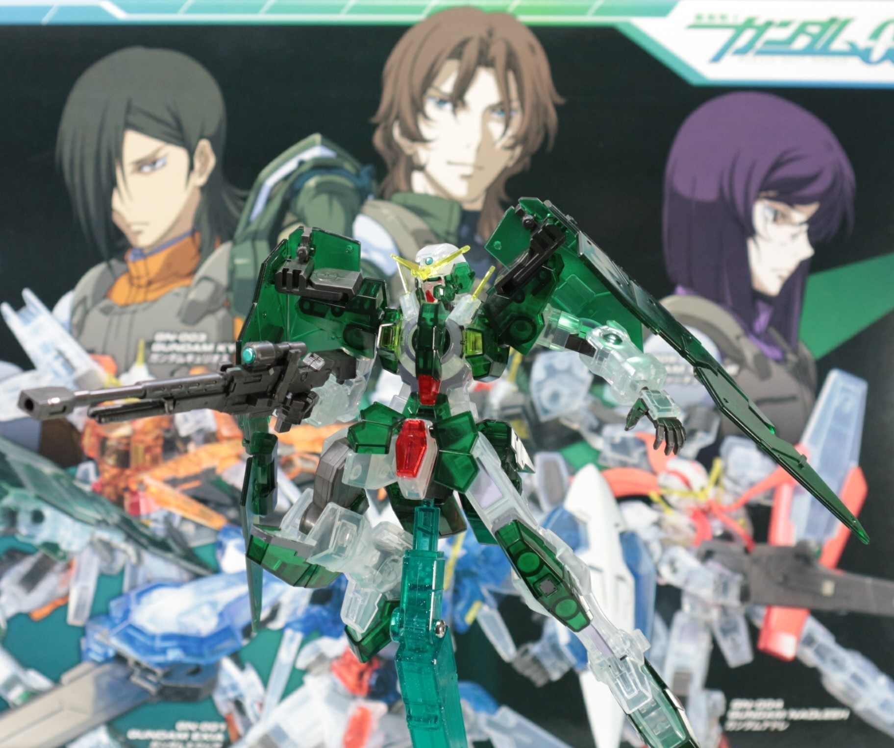 HG 1/144 「機動戦士ガンダム00」1st Season MSセット [クリアカラー