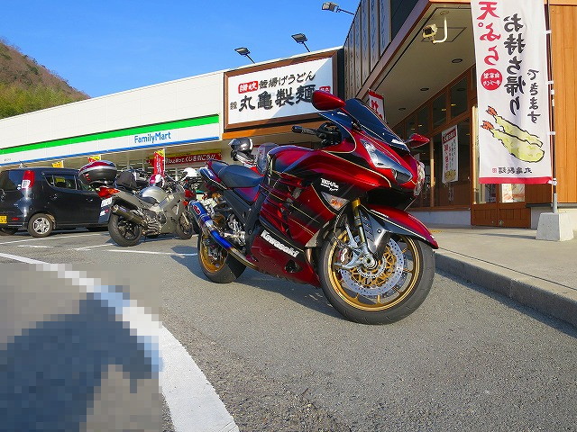ZX-14Rでおでかけ 夕立＠備前市日生町寒河 | ZZRでおでかけ日記