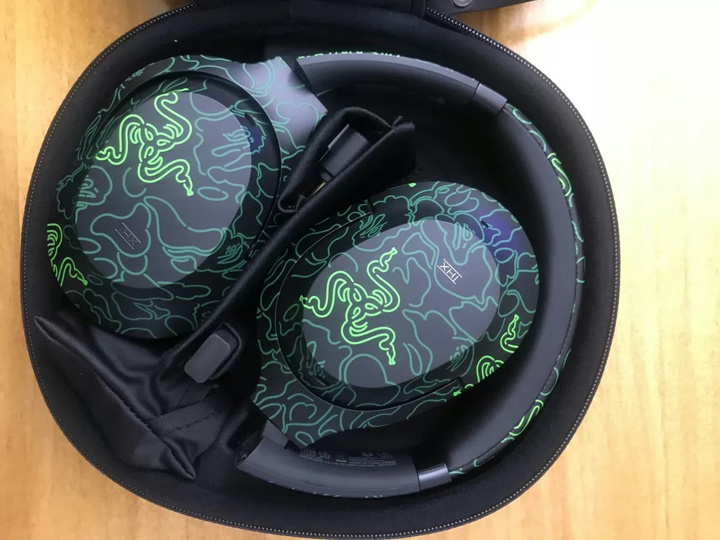 Razer、A BATHING APEコラボのANC/Bluetoothヘッドホン『Razer x *A