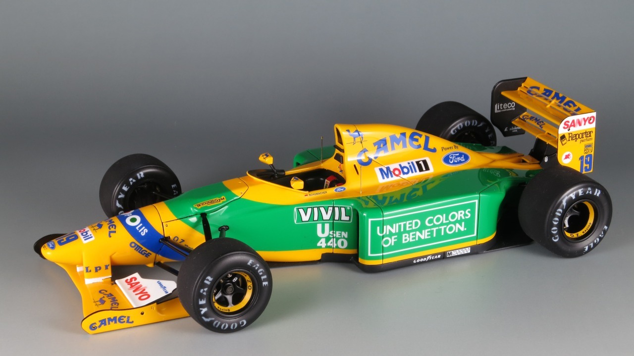 1/20 BENETTON FORD B192 M.SCHUMACHER BELGIAN GP (TAMIYA) #0019