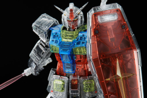 PG UNLEASHED 1/60 RX-78-2 ガンダム クリアカラーボディの