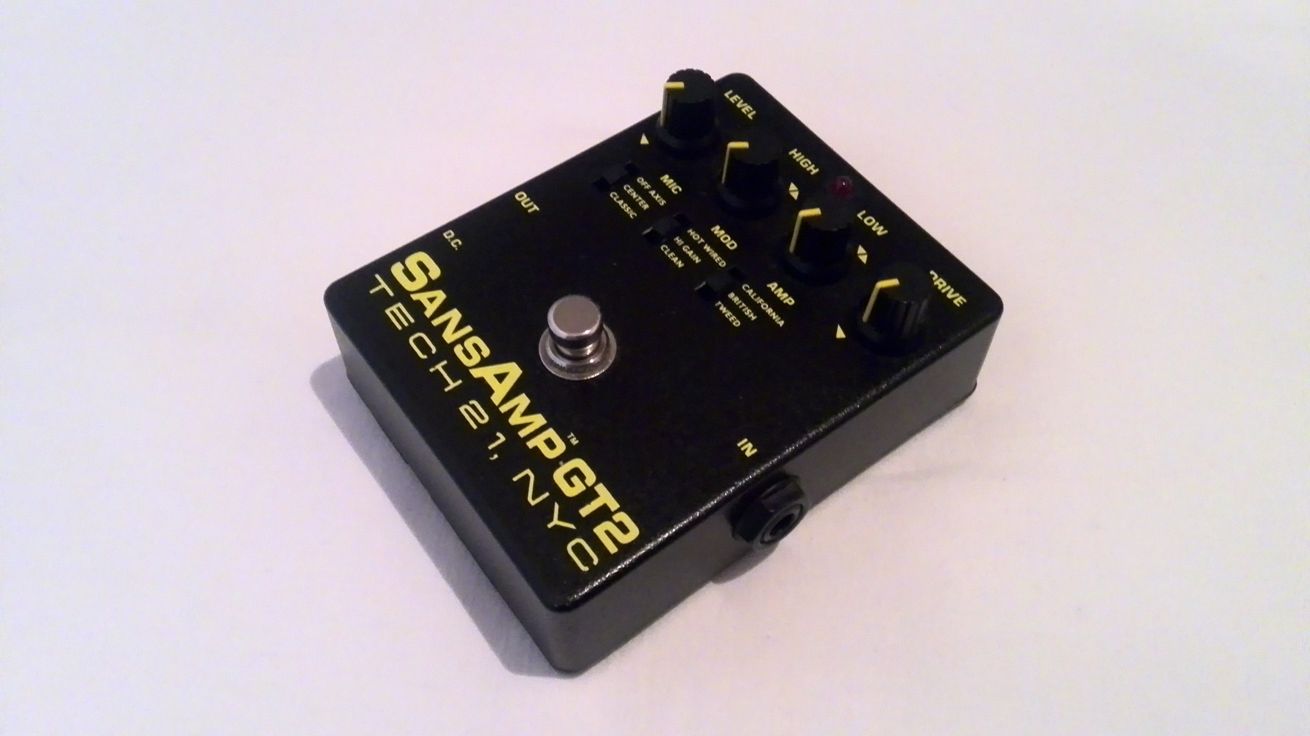 TECH21 SANSAMP GT2 使い方・音作り.セッティング・評価 (サンズアンプ