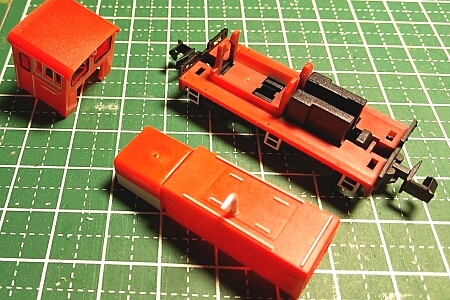 20t貨物移動機（アシェット国産鉄道コレクション小加工） - 信濃の国