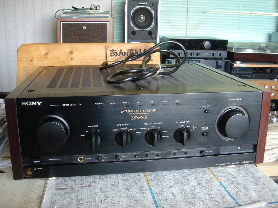 TA-F333ESG 1日目 - アンプとインプとの日々