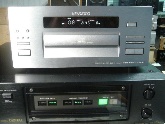 ソニーDAコンバーターDAS-703ES 1日目 - アンプとインプとの日々