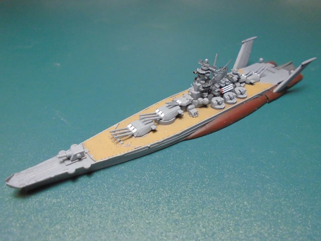 1/2000レッドホーク連合艦隊「ムサシ」竣工 | 三軒茶屋のブログ