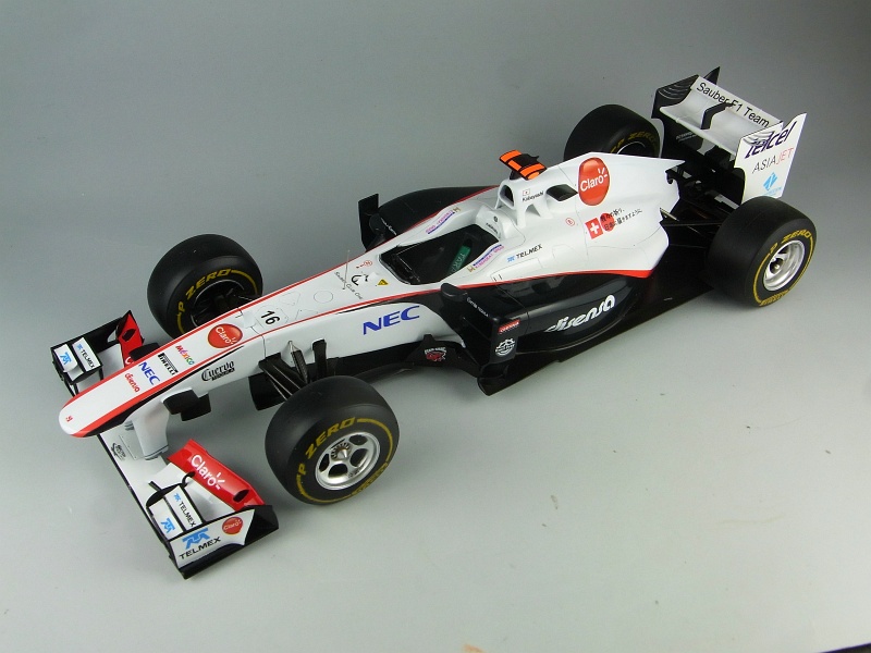 作例】1/20 ザウバーC30(小林可夢偉車) - 電撃ホビーマガジン
