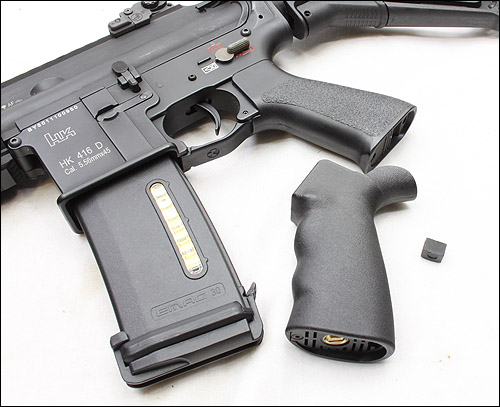 □D-BOYS製 HK416にERGOグリップを組んでみる□ | エアガン・海外