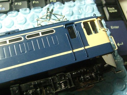 鉄道模型製作販売記 KTM EF65 1000番台=キット組み=現行モデルと旧製品