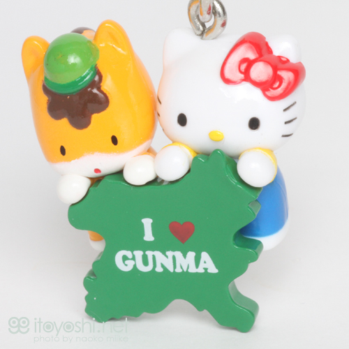 ご当地キティコレ NO.1773 | 群馬限定ご当地キティ・ぐんまちゃん×は