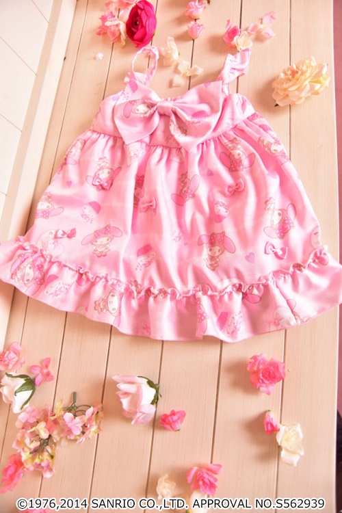 プリメロ×マイメロディコラボ 親子ワンピ - ＊めろめろマイメロディ＊