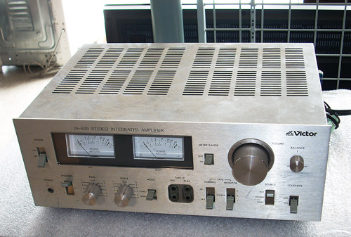 ◇ビクターコンポーネントプリメインアンプ[JA-S35」の修復修理 VOL1