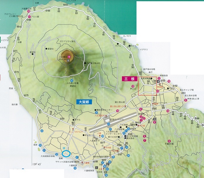 八丈島サイクリングマップ 2 ～八丈富士周遊コース～ | Cycling in the