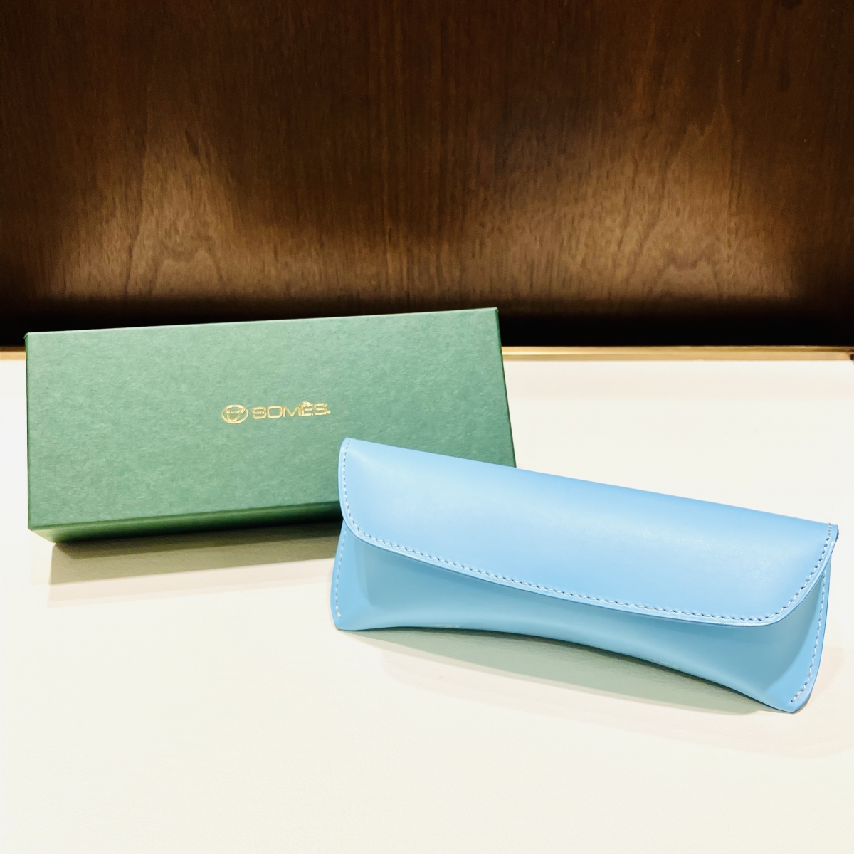 金子眼鏡KANEKO OPTICAL ～SOME'S SADDLE（ソメスサドル）ケース