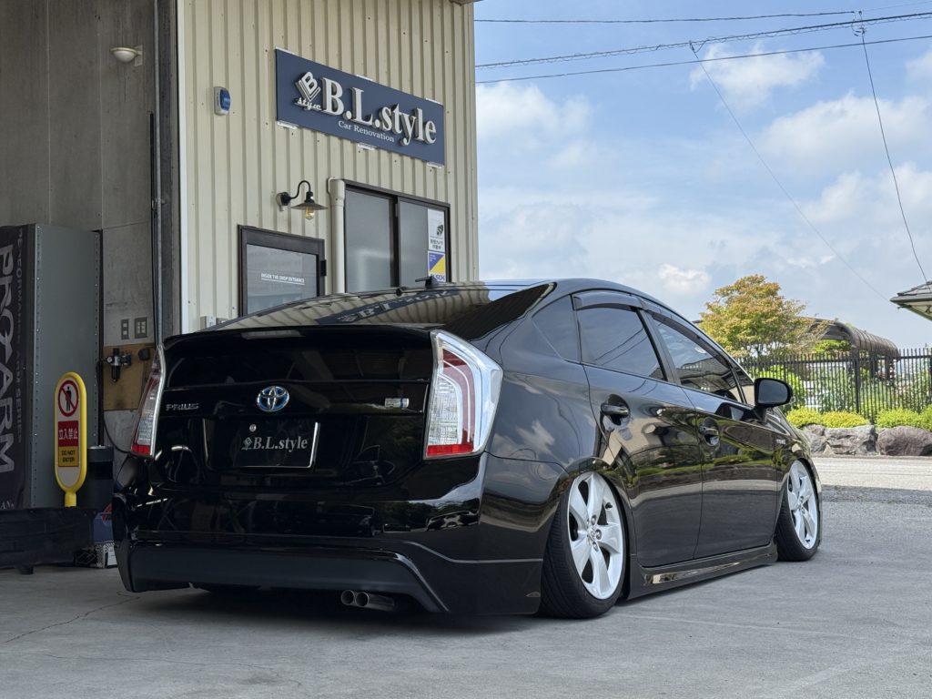 30プリウス着地仕様エアサス、アクスル製作しました。 | B.L.styleブログ