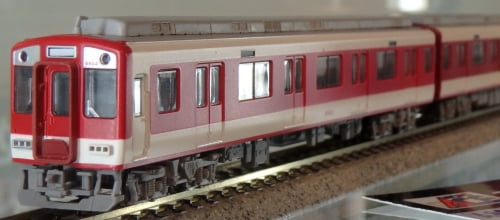 マイクロエース】「近鉄8810系・京都・奈良線・白+マルーン・帯付 4両