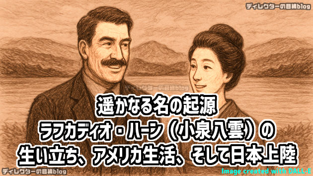 小泉八雲 ラフカディオ・ハーン 明治31年 異国風物と回想 NHK朝ドラ