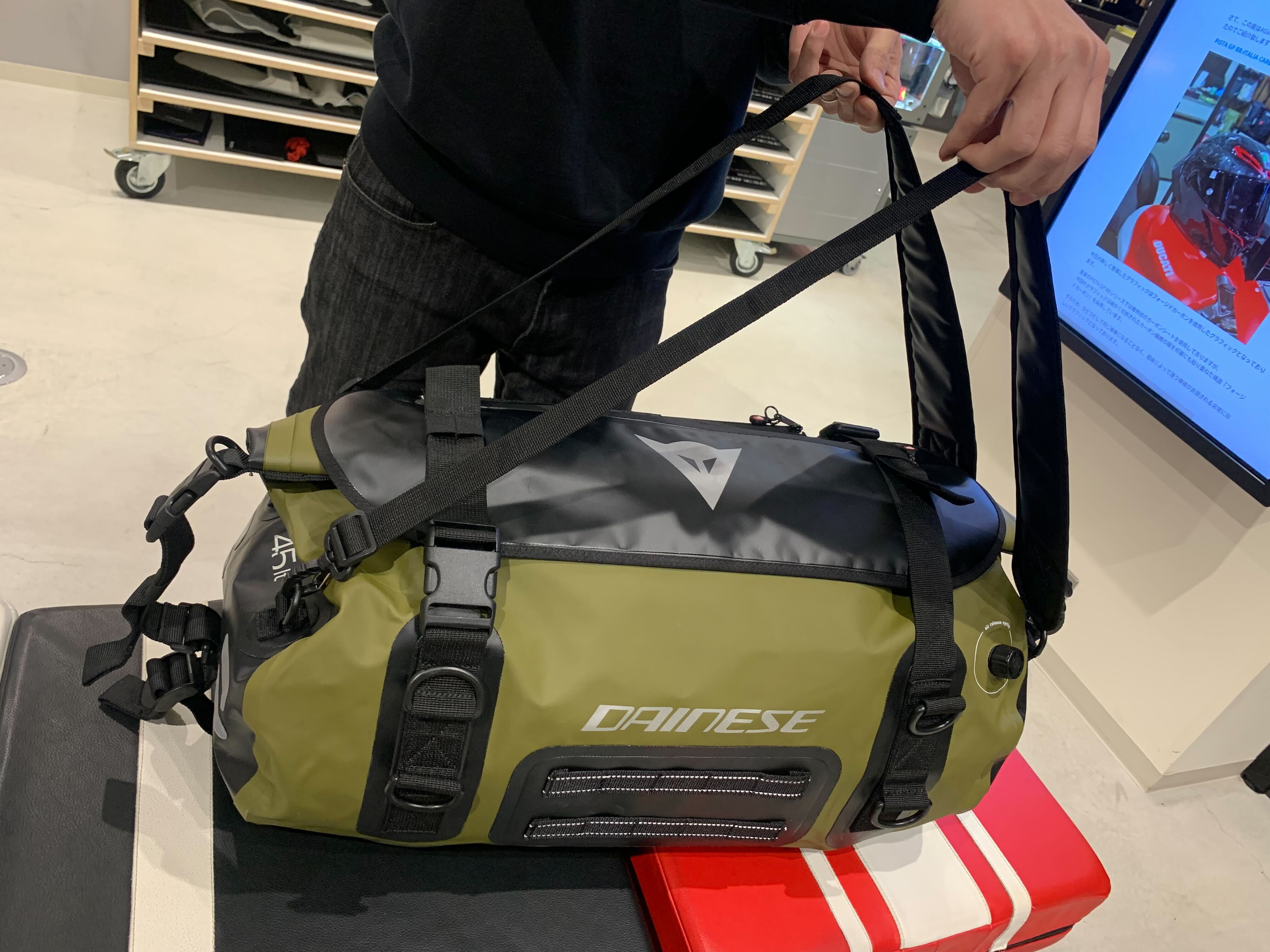 ダイネーゼ新作防水バッグ”EXPLORER WP DUFFEL BAG”