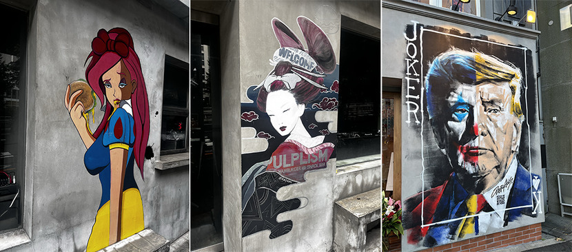 サンフランシスコのストリートアート：壁の向こうの声 - デザイン会社