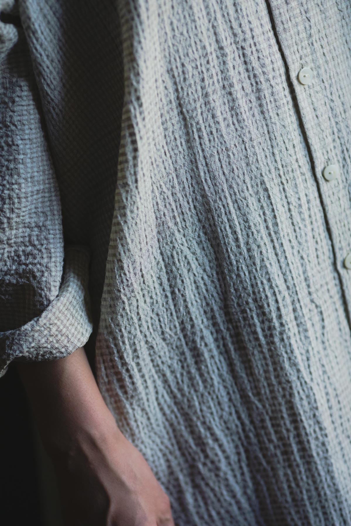 ポコポコシルクコットンのブラウス | Jurgen Lehl etc.