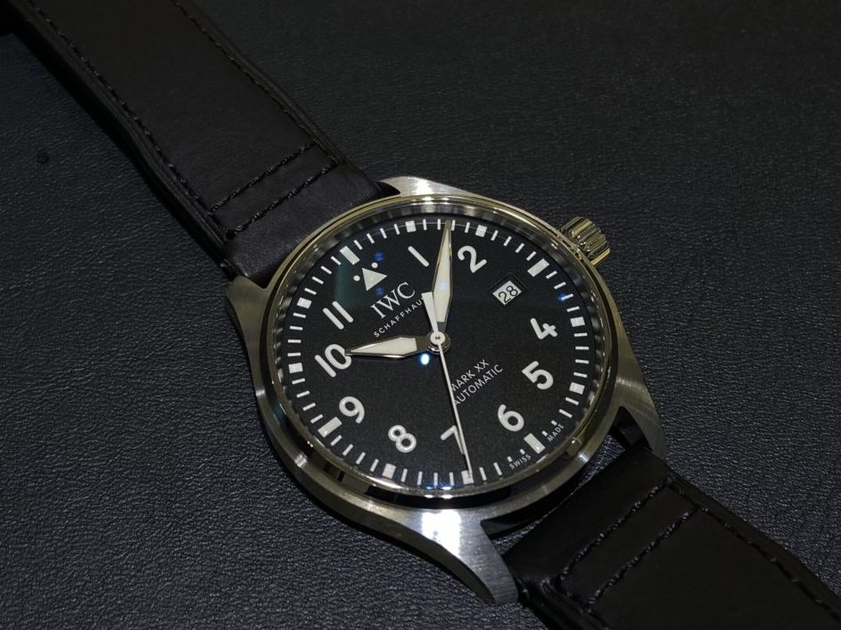 2022年新作 IWC パイロット・ウォッチ・マーク20 ブラック文字盤が入荷
